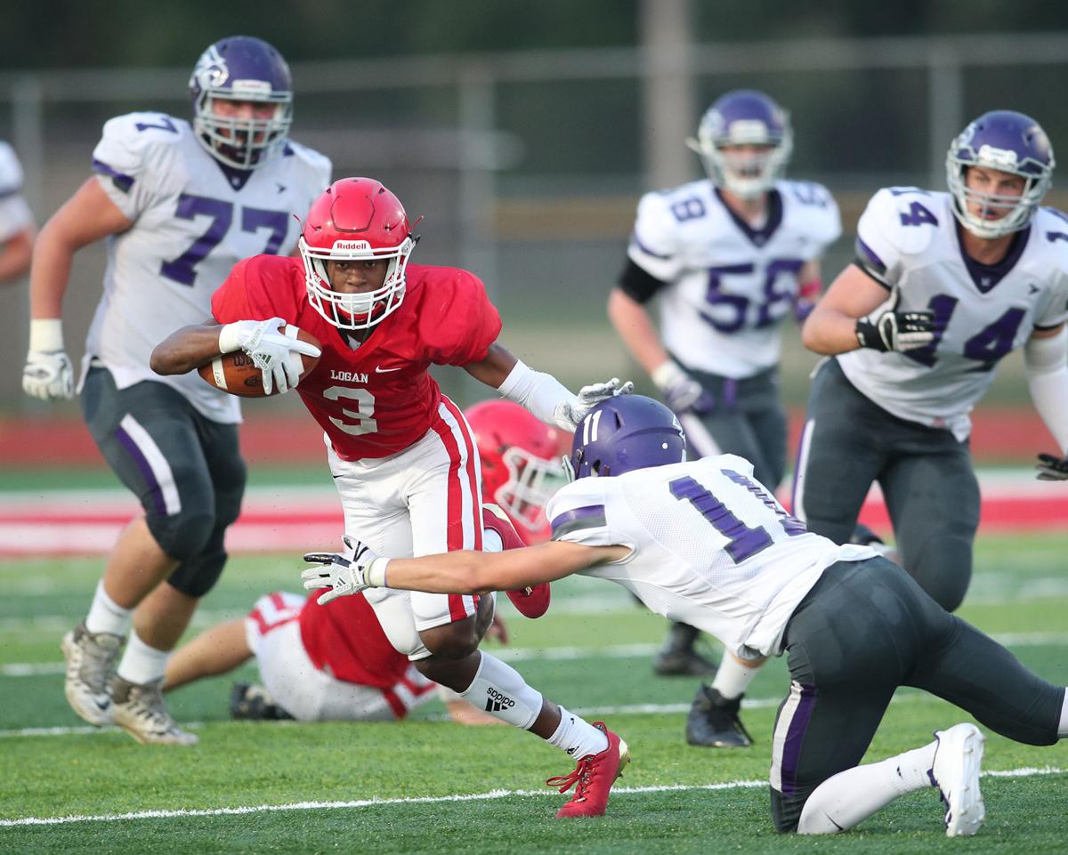 High school football Eau Claire Memorial sprints past Logan in season