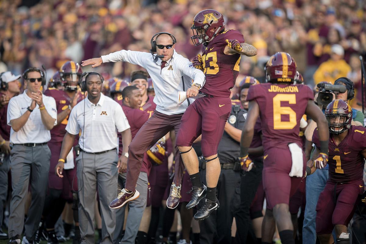Gophers Football Same Ol P J Fleck In Some Moments Quiet And