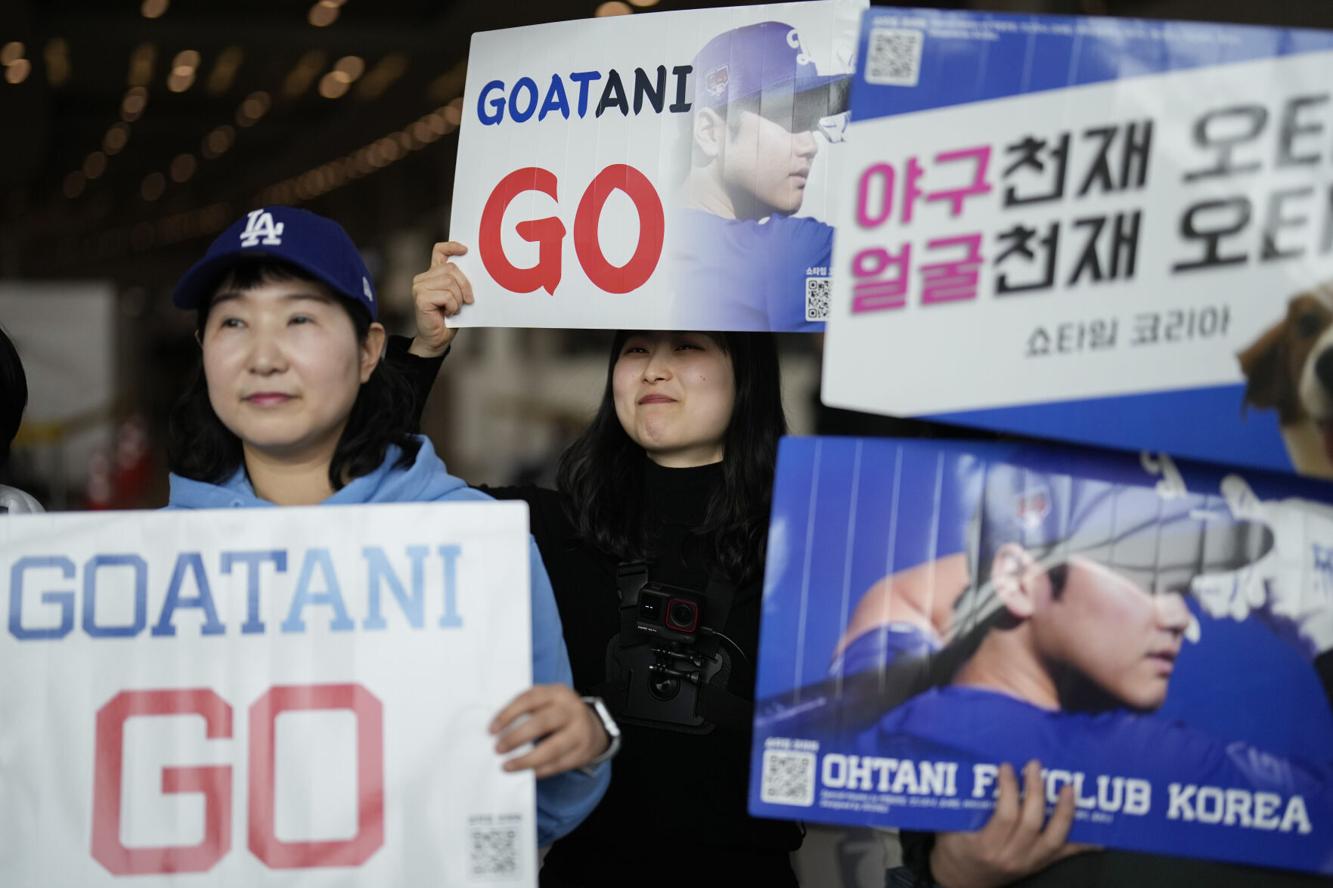 APTOPIX South Korea Dodgers Baseball