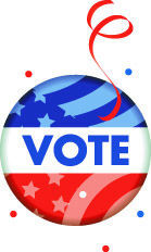 Vote button