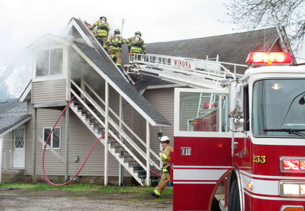 Fire Damages House On Winona S East End Local Winonadailynews Com