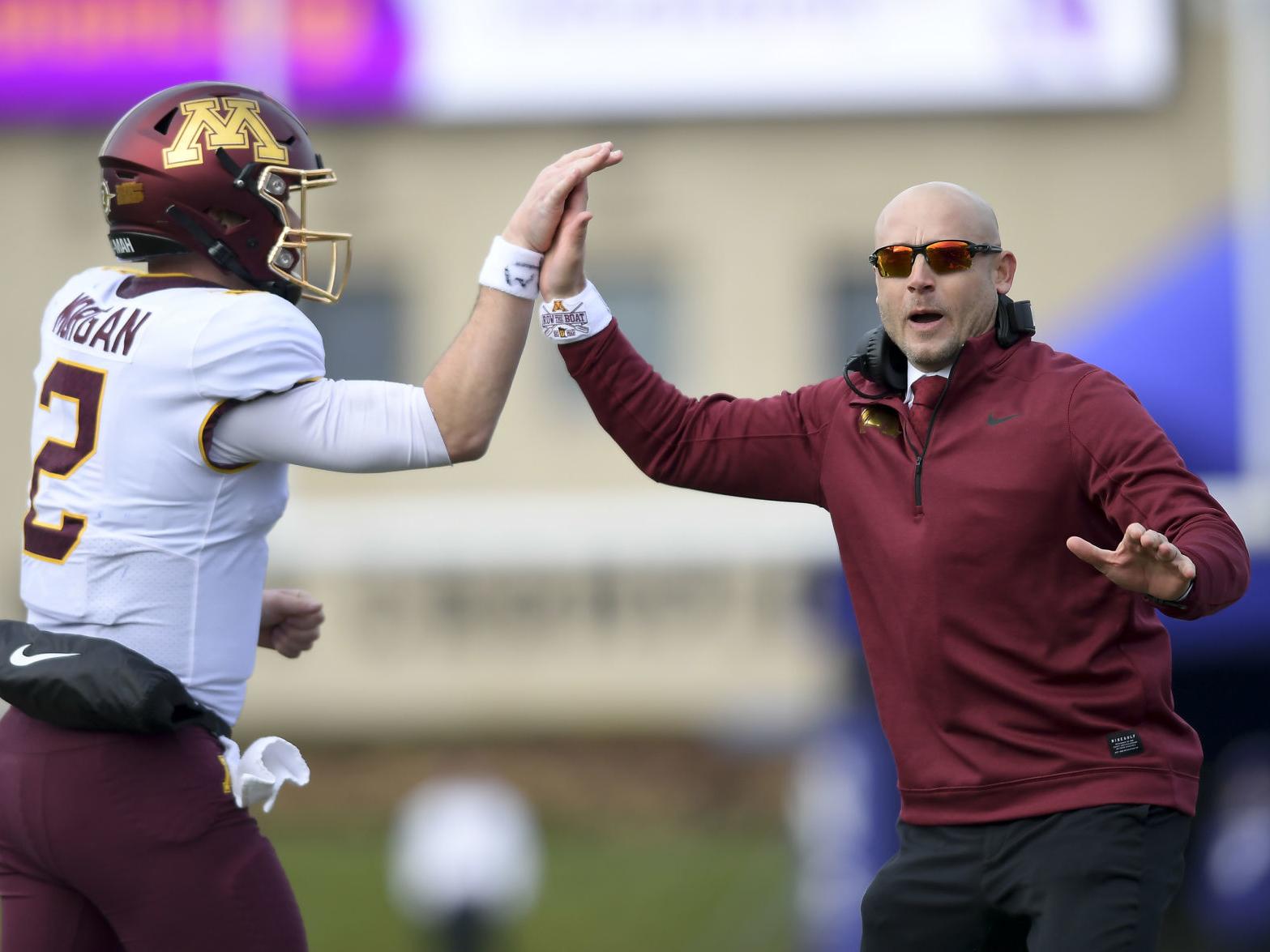 For Gophers Football P J Fleck Windows Bamboo 2020 Success