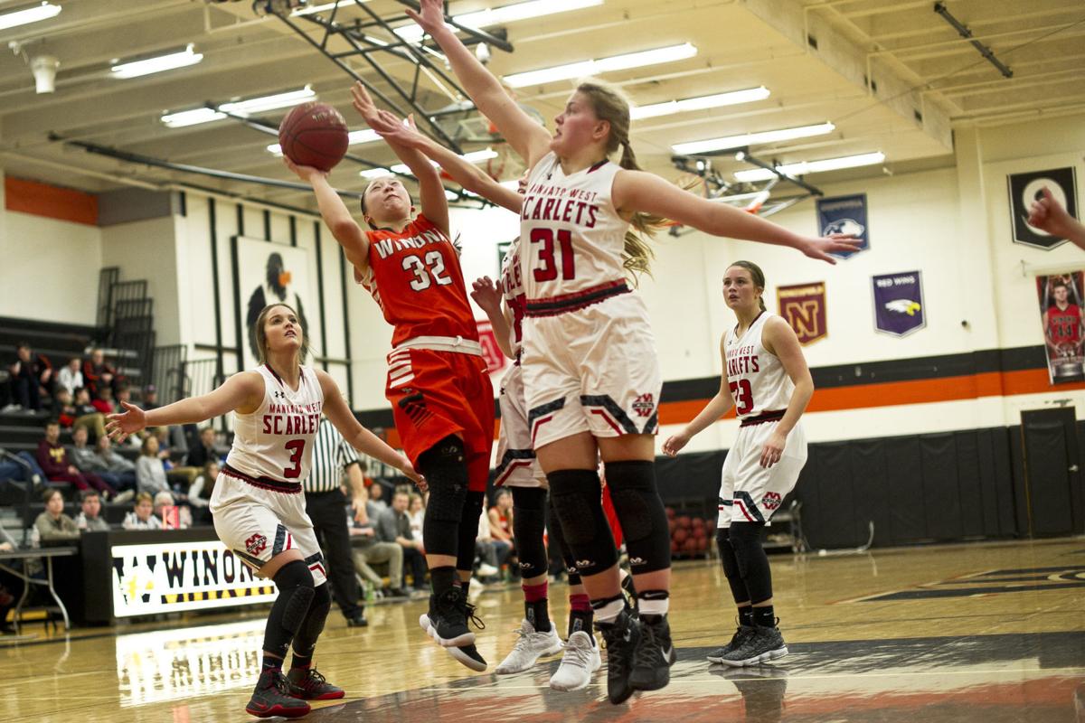 Girls Basketball Winona Fights Back To Take First Half Lead But