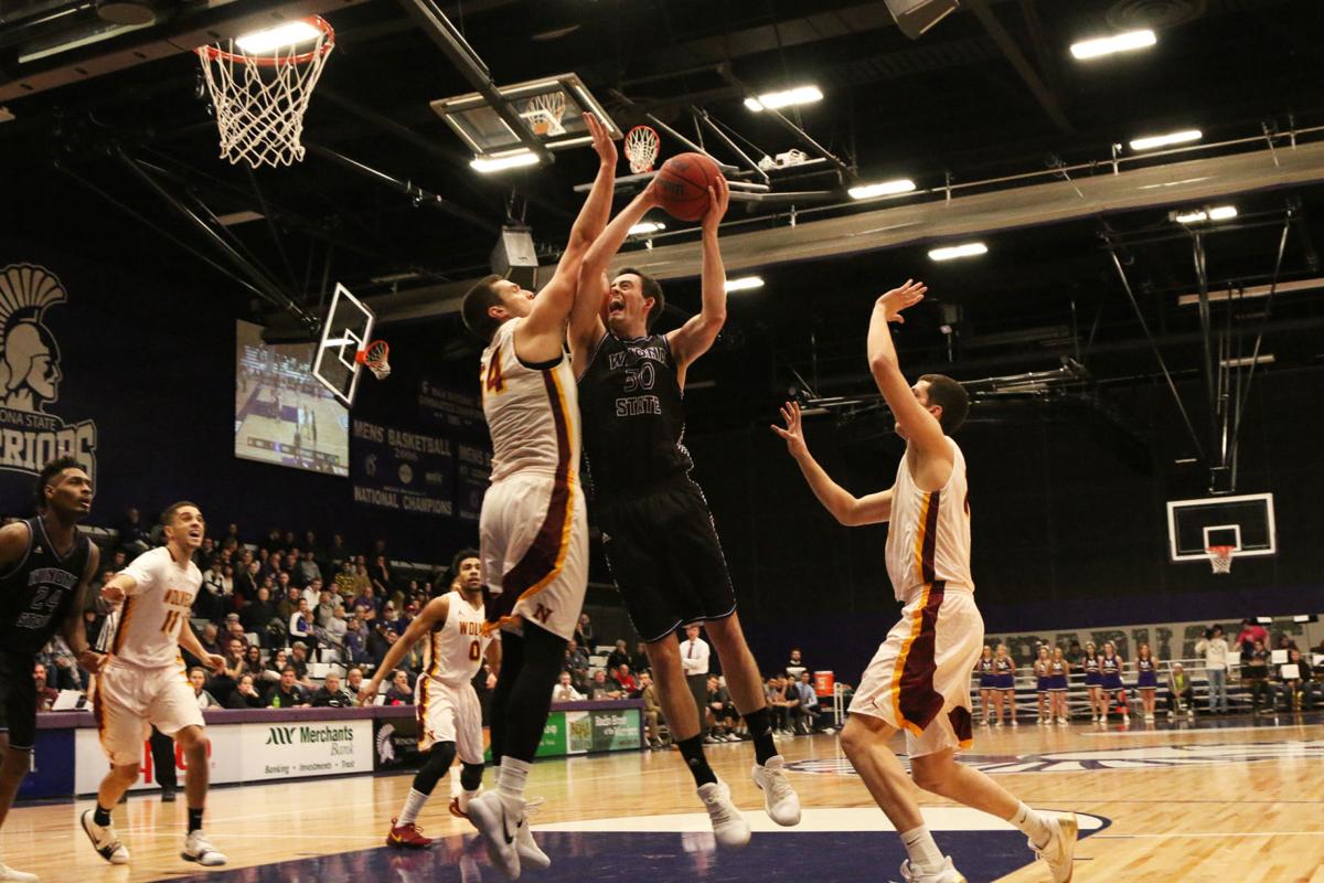 College Basketball Winona State Men Go Cold In Loss To No 16
