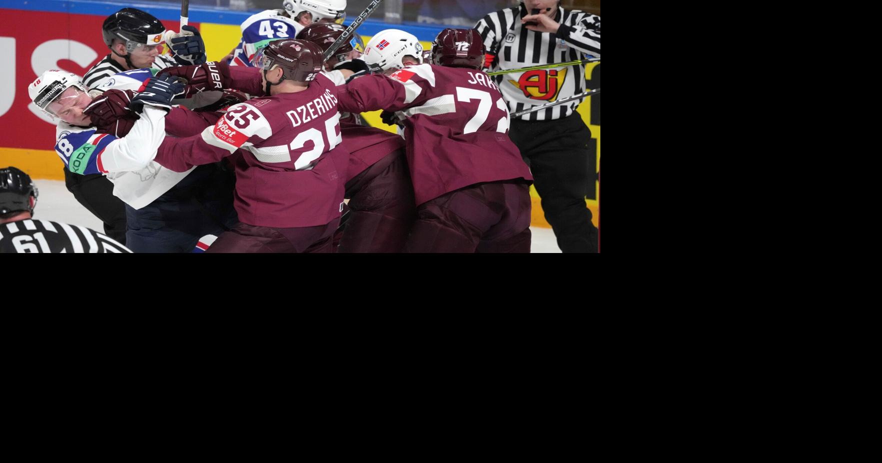 US beats Austria for 4th straight win at ice hockey worlds