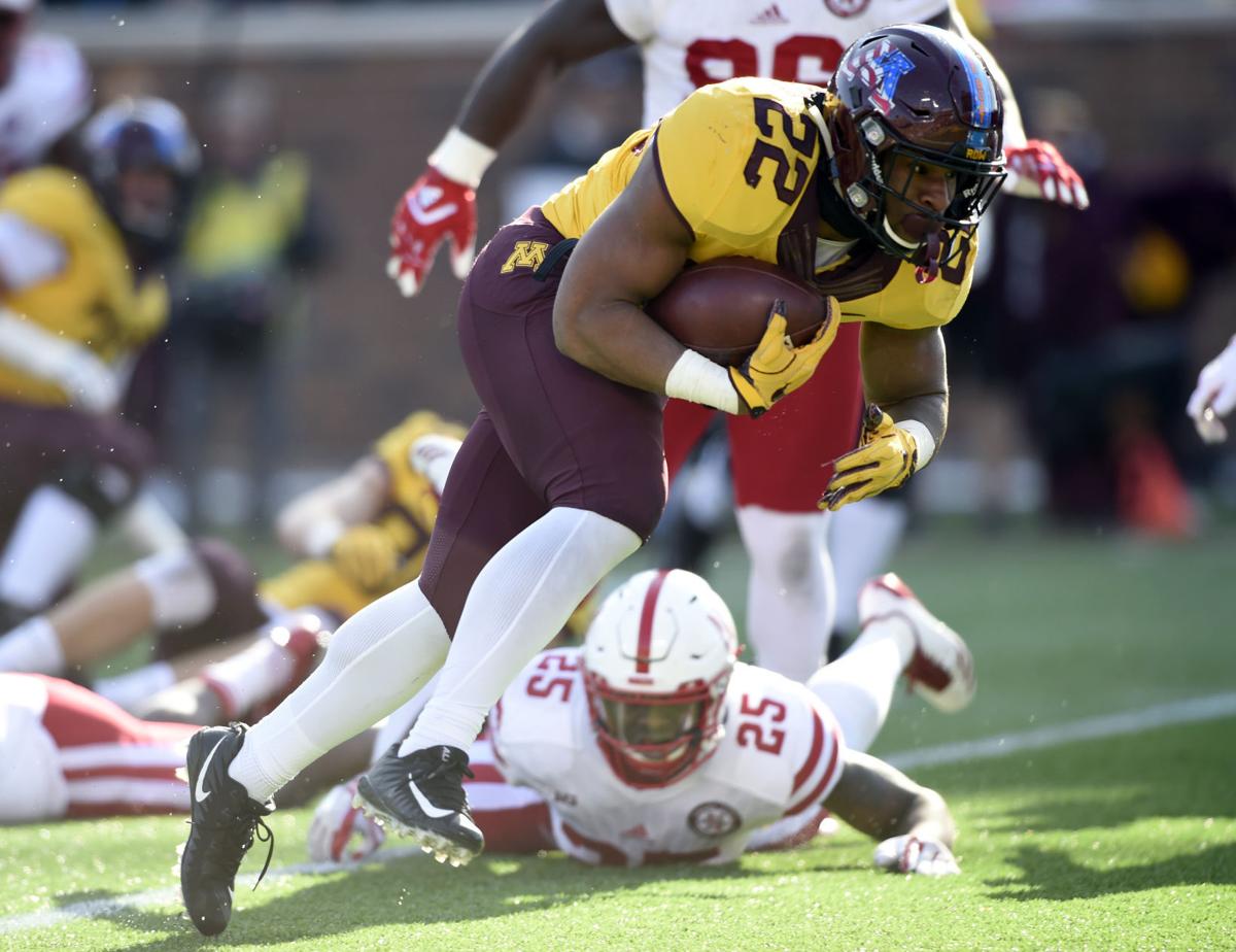 Gophers Football Croft Minnesota Rolls Past Nebraska 54 21