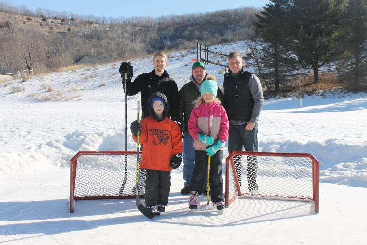 Campus Connection MSC Southeast students build mini mite hockey goals