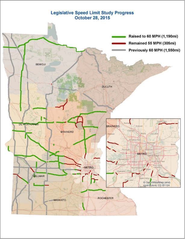 Safe travels with higher speeds: MnDOT considers raising speed limits ...