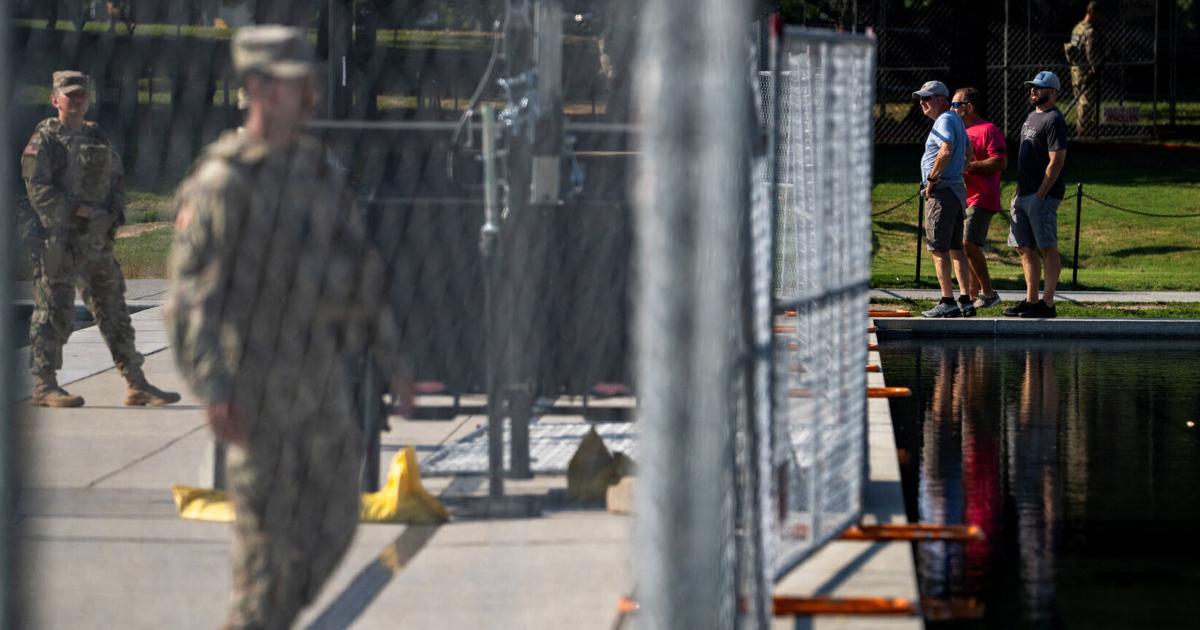 Reflecting Pool now under surveillance as Trump blames vandals for green algae Andrew Goudsward Reuters Jun 26, 2026 8 mins ago