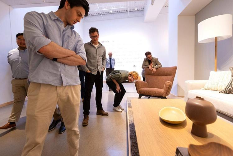 Alumnus-designed table