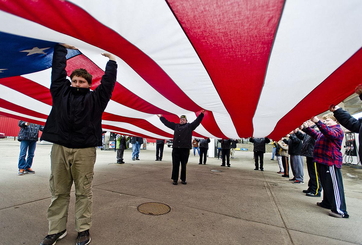 Photos Severson Sinclair Flag Retirement Ceremony (12/20/14) Local