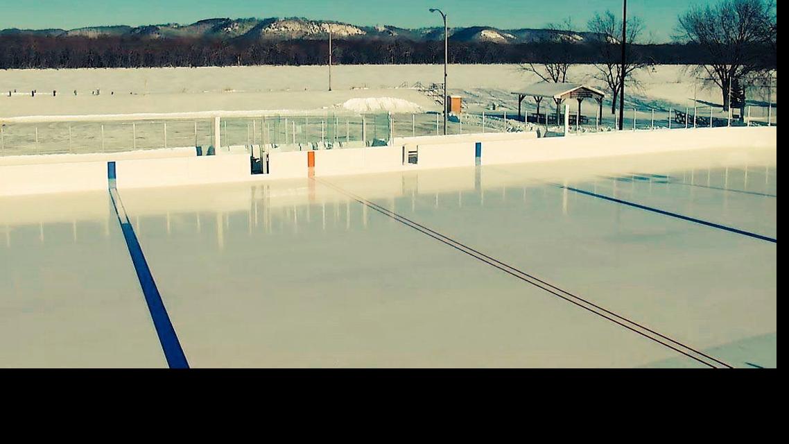Winona Park Rec offers noon hockey at Bud King Ice Arena's outdoor rink