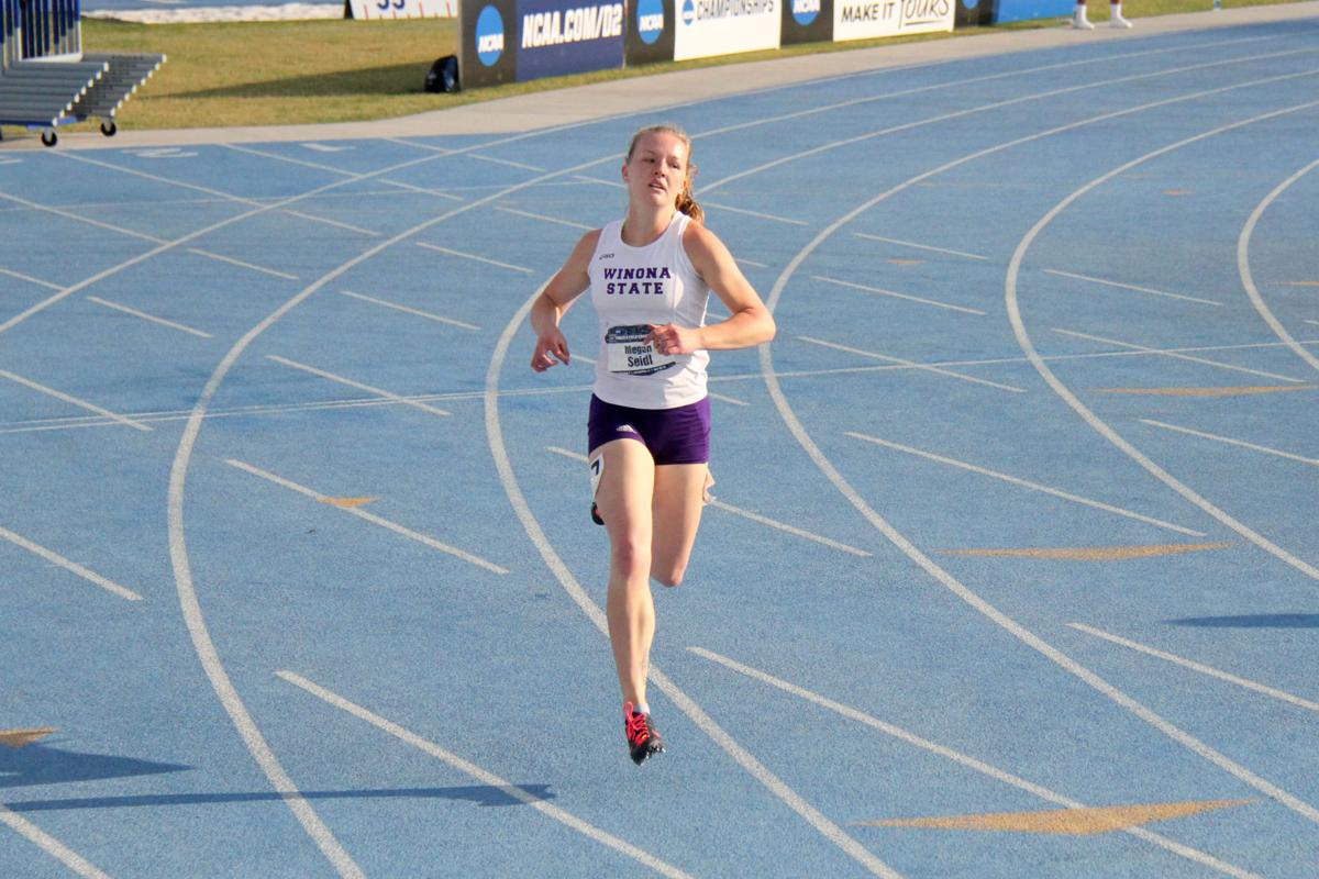 Winona State's Megan Seidl heads to Division II track and field