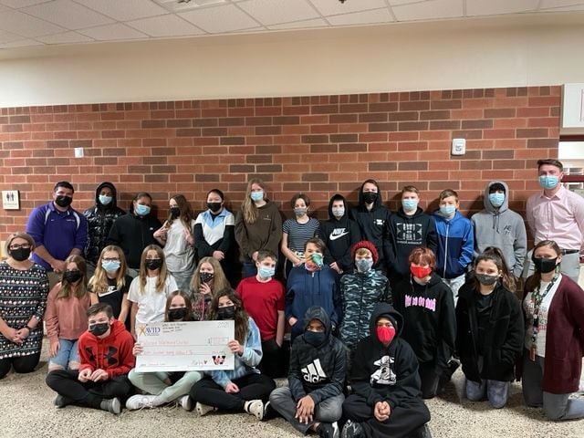 Winona Middle School AVID holiday store raises $720.13 for Warming Center