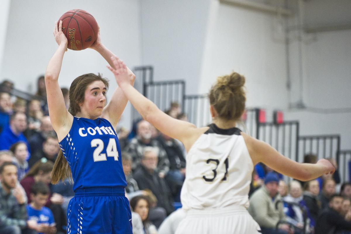 Girls Basketball Cotter Suffers First Conference Loss Falls To