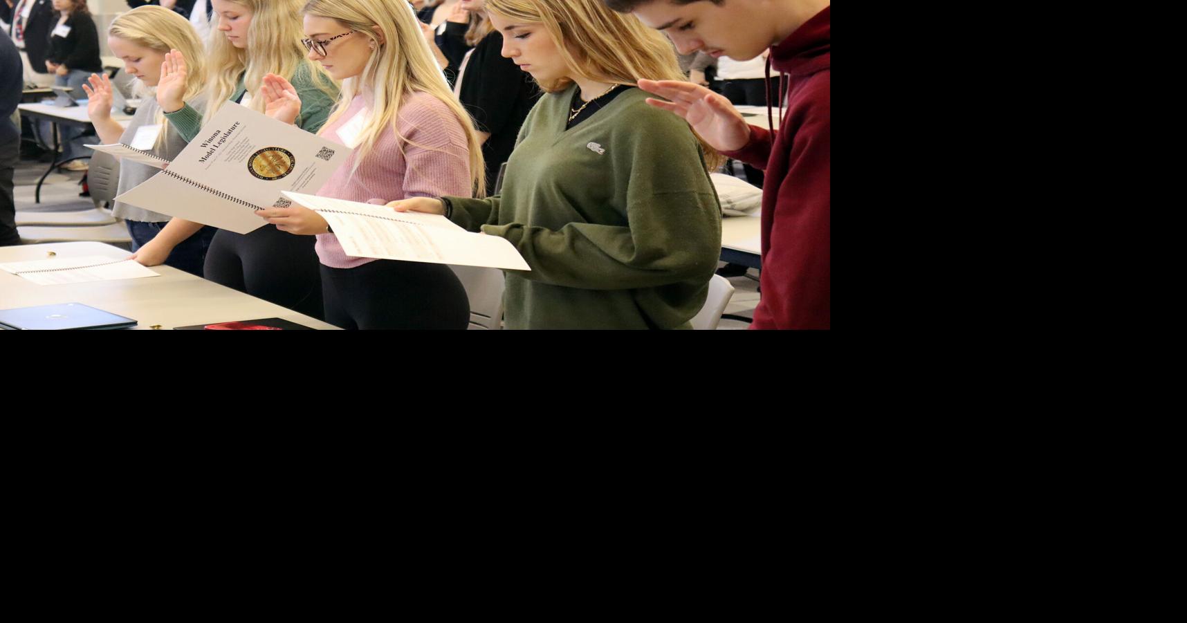 Over 100 students participate in Winona's 60th Model Legislature session