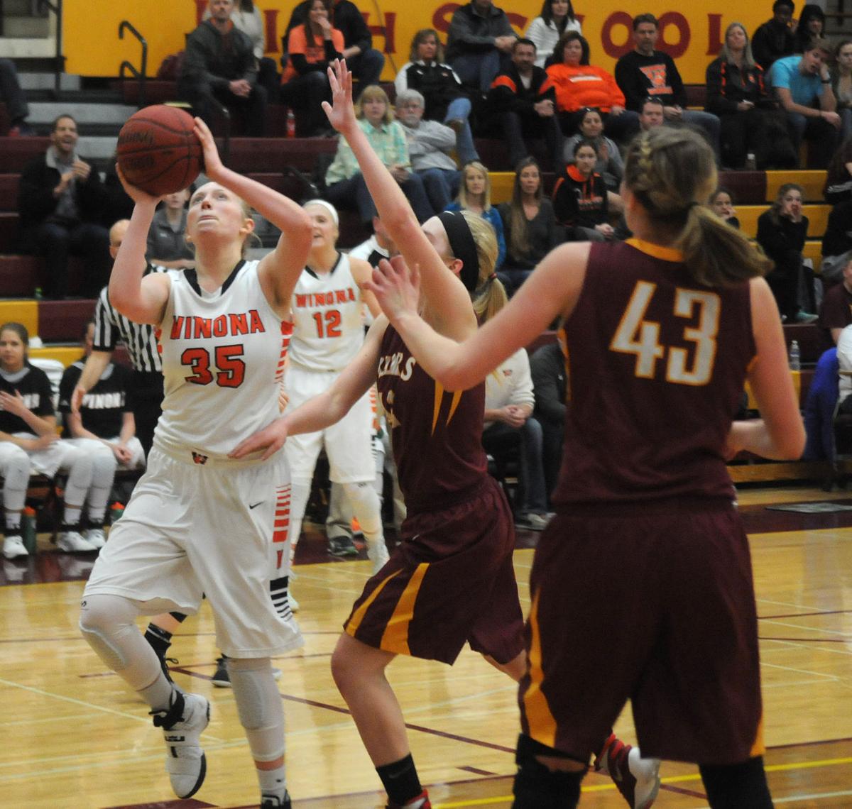 Girls Basketball No 7 Winhawks Knock Off No 6 Northfield On The