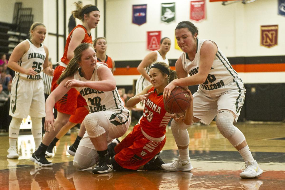 Girls Basketball Winona Drops Home Opener To Faribault High