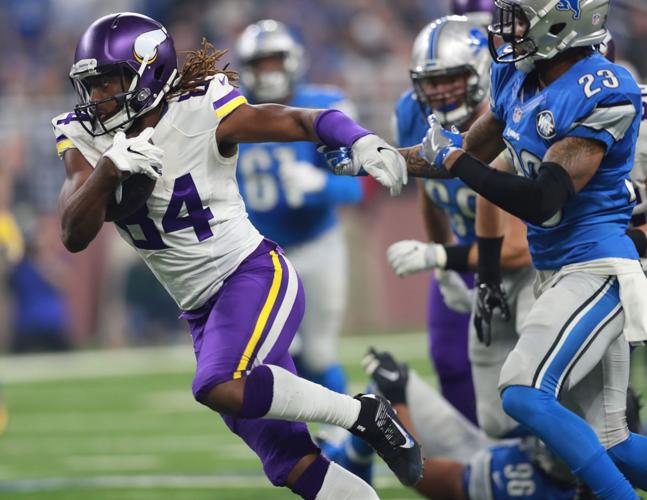 Vikings receiver Patterson thriving in new role