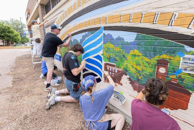 UW-Stout Polytechnic mural