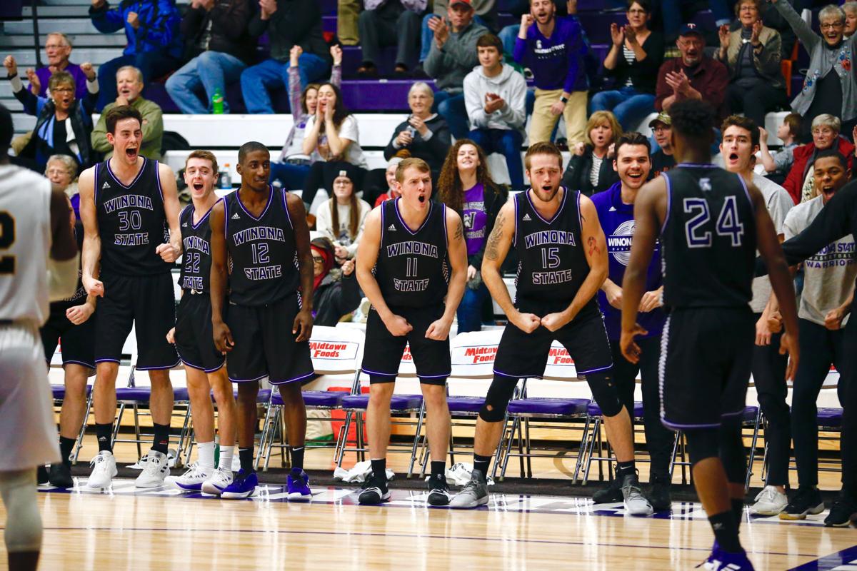 Men S Basketball Winona State Falls A Fraction Of A Second Short