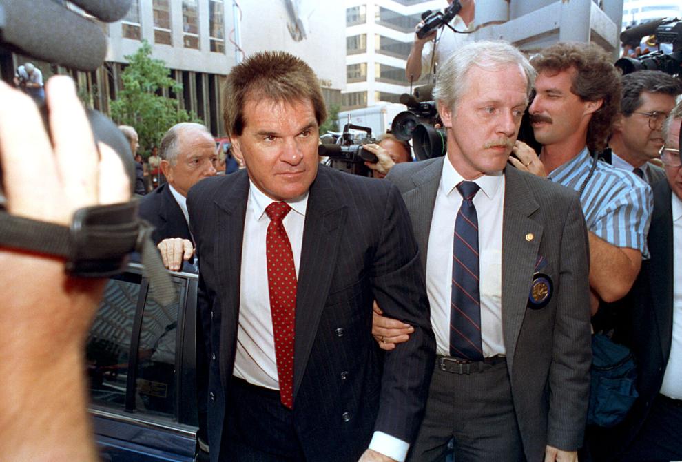 Today in sports history Pete Rose sentenced to prison in 1990 for