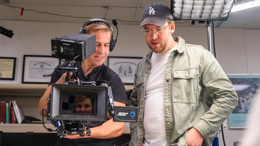 On the set