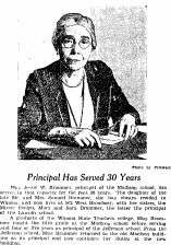 1933 first principal