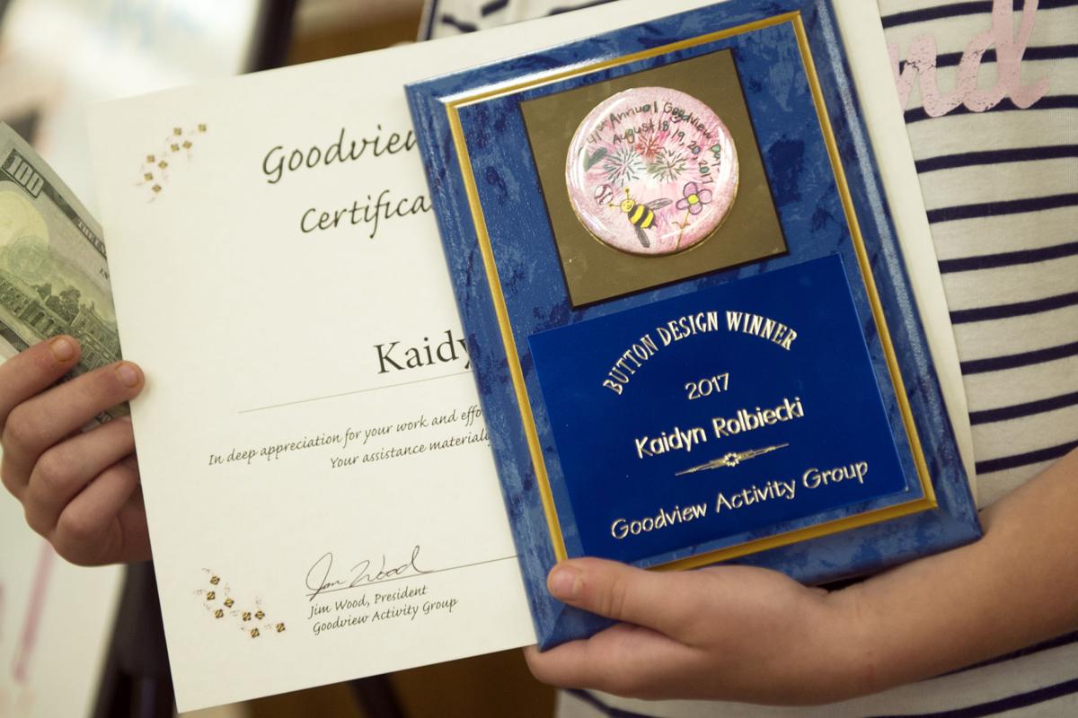 Goodview Days button design winner unveiled Local