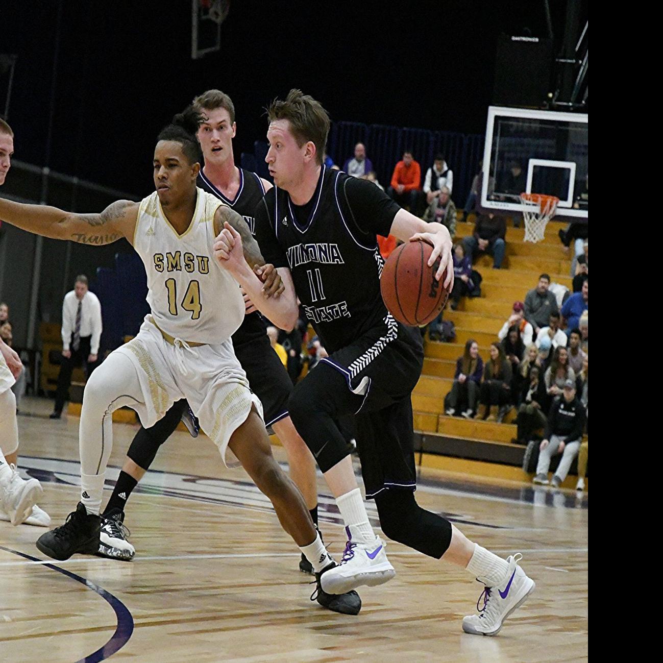 Men S Basketball Winona State Comes Up Empty In First Nsic