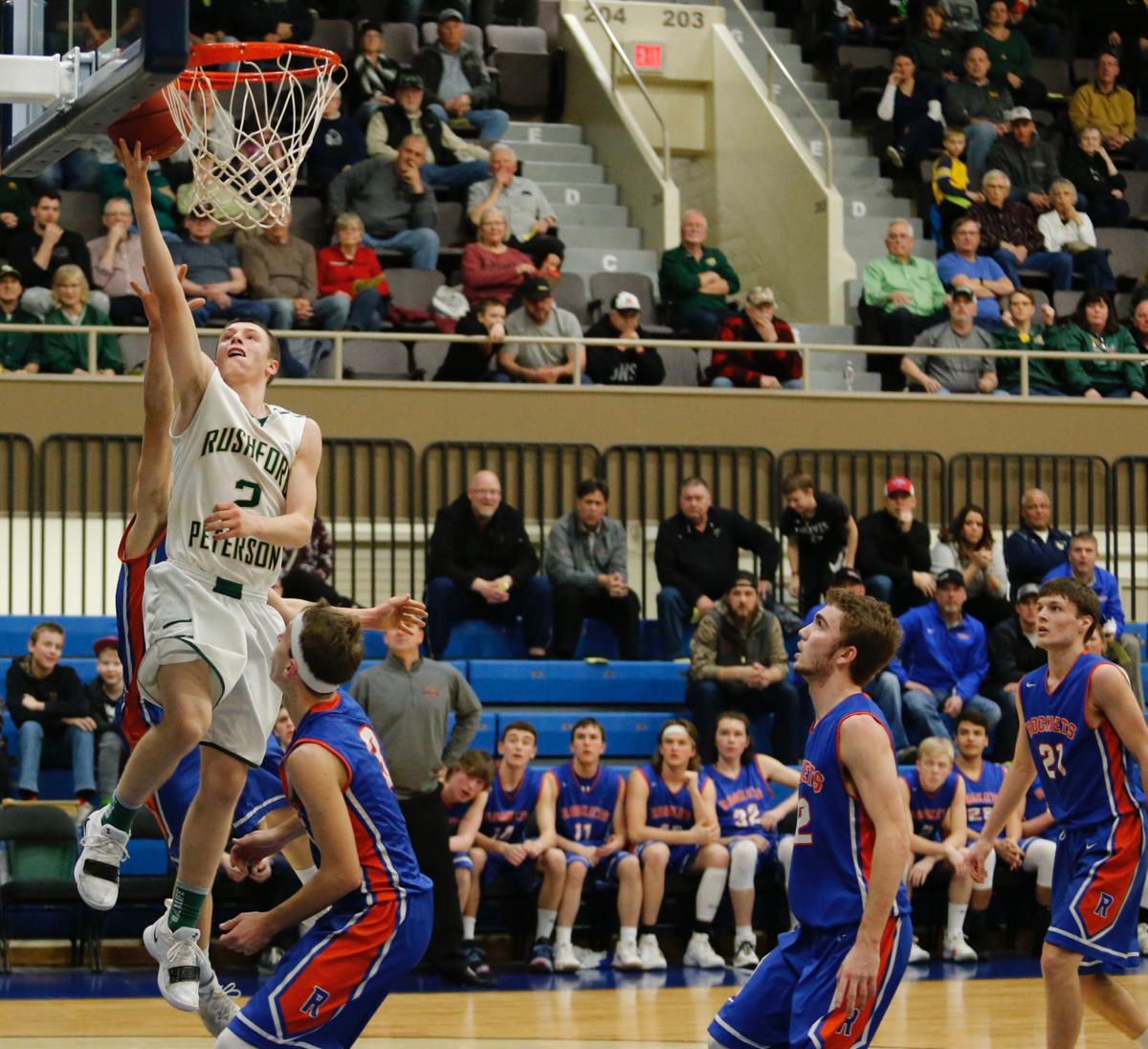 Boys Basketball Rushford Peterson Falls To Randolph In Section 1a