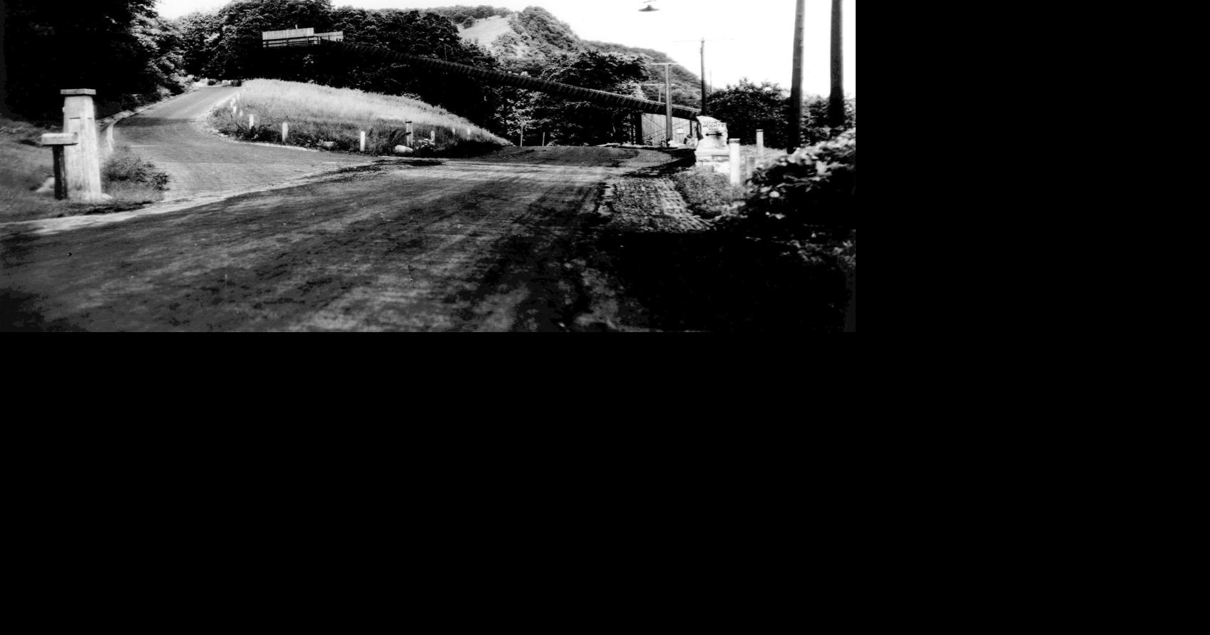 Throwback Thursday Take a toboggan from Garvin Heights Road to Lake