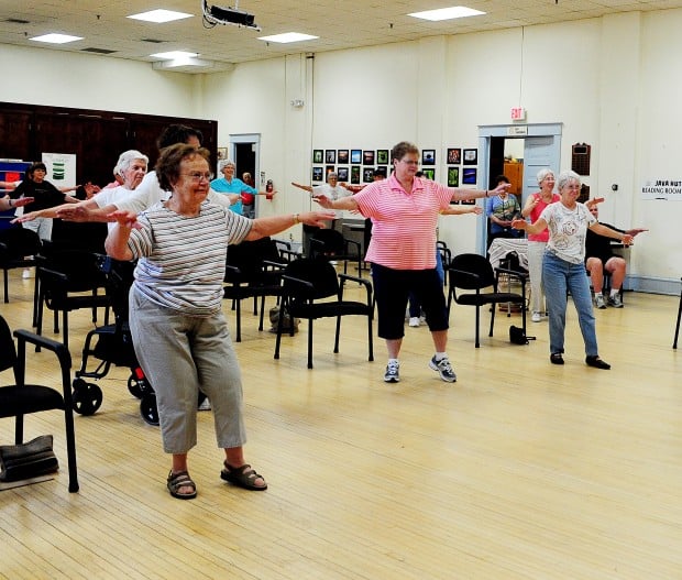 Senior center moves to the Latin beat of Zumba