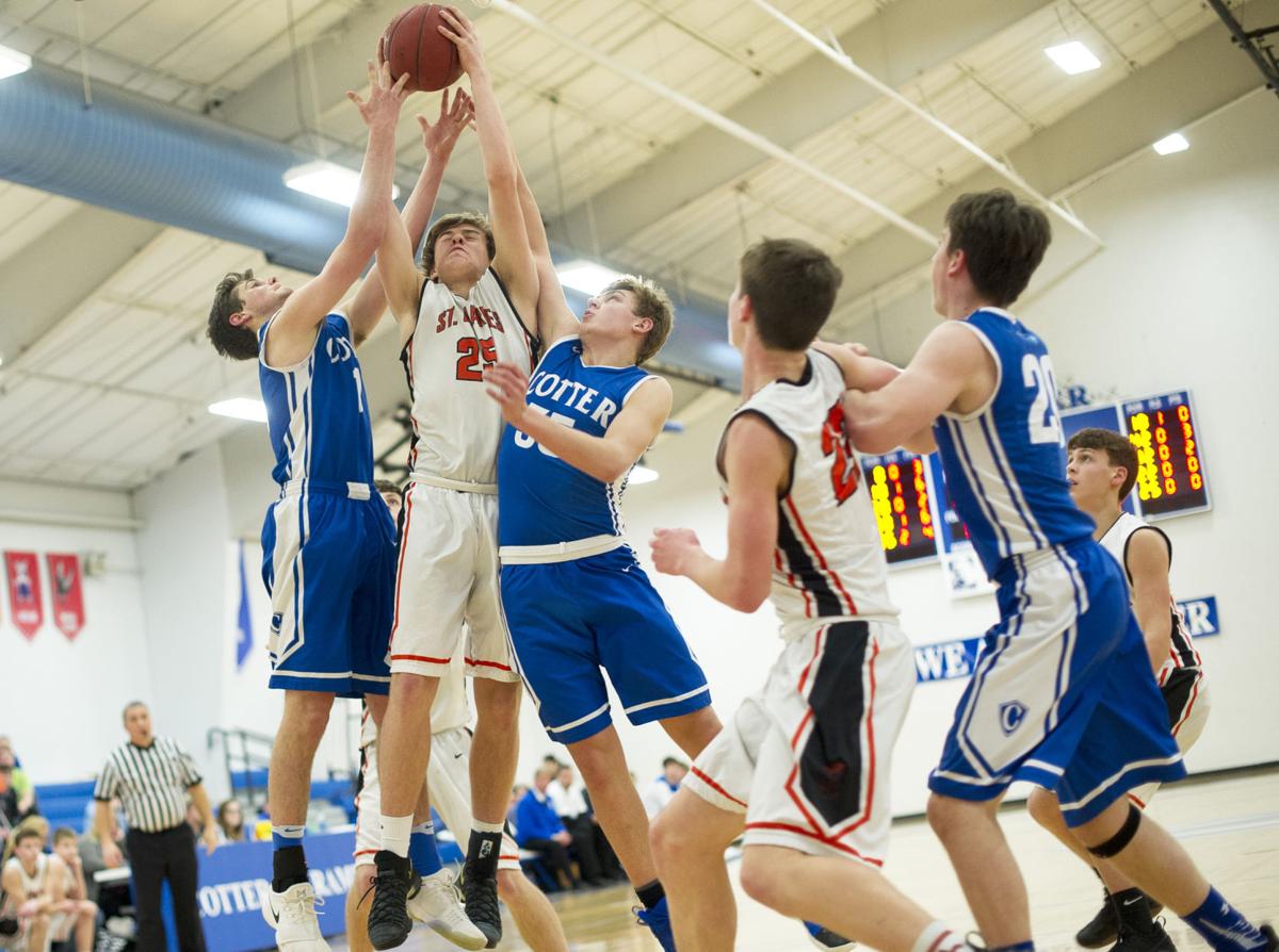 Boys Basketball Kaden Vaughn S Eight 3s Propel St Charles Past