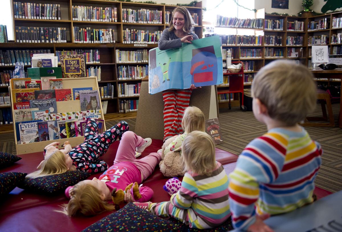 A trip to the local library