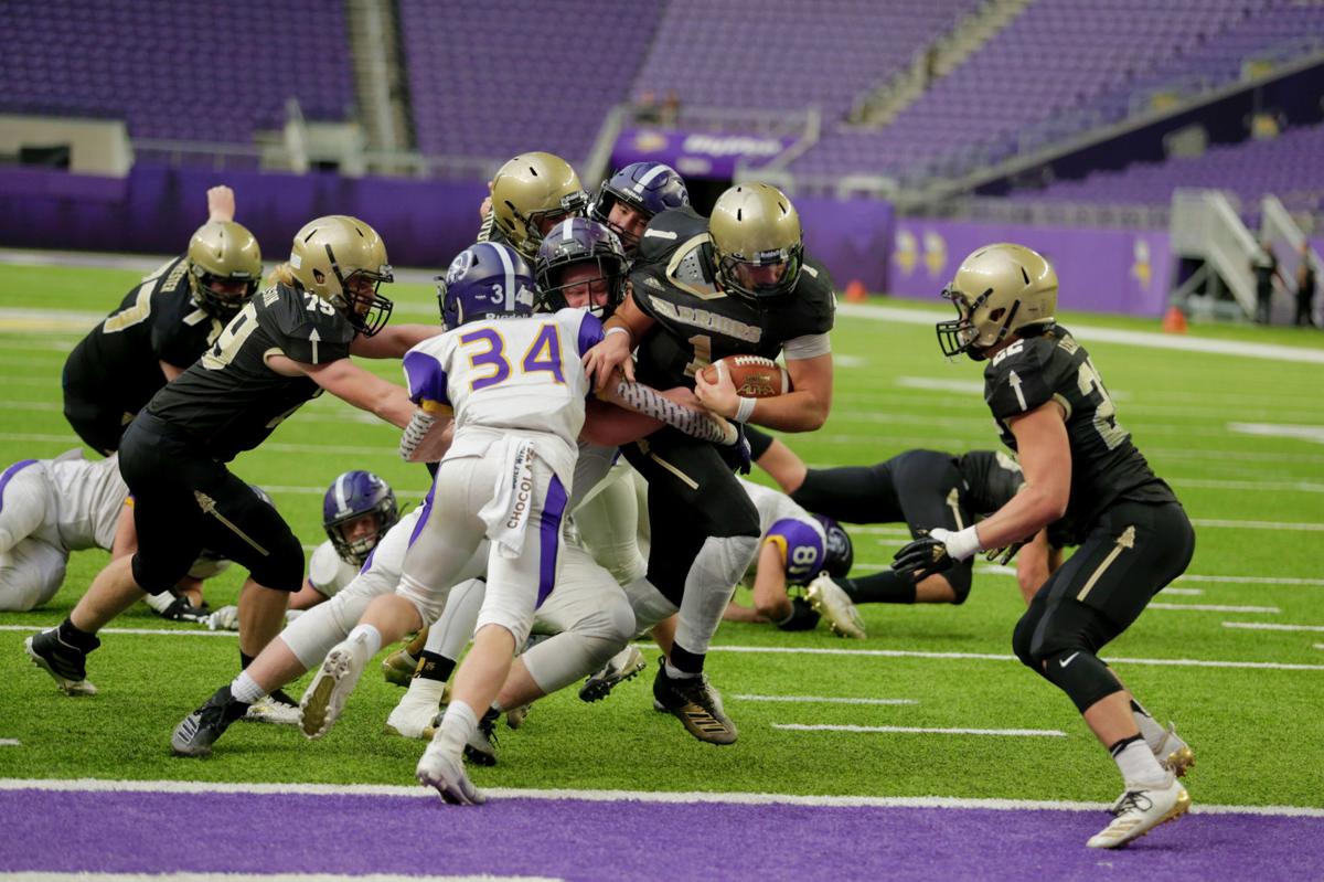 Mshsl State Football Caledonia Takes Care Of Barnesville In Class
