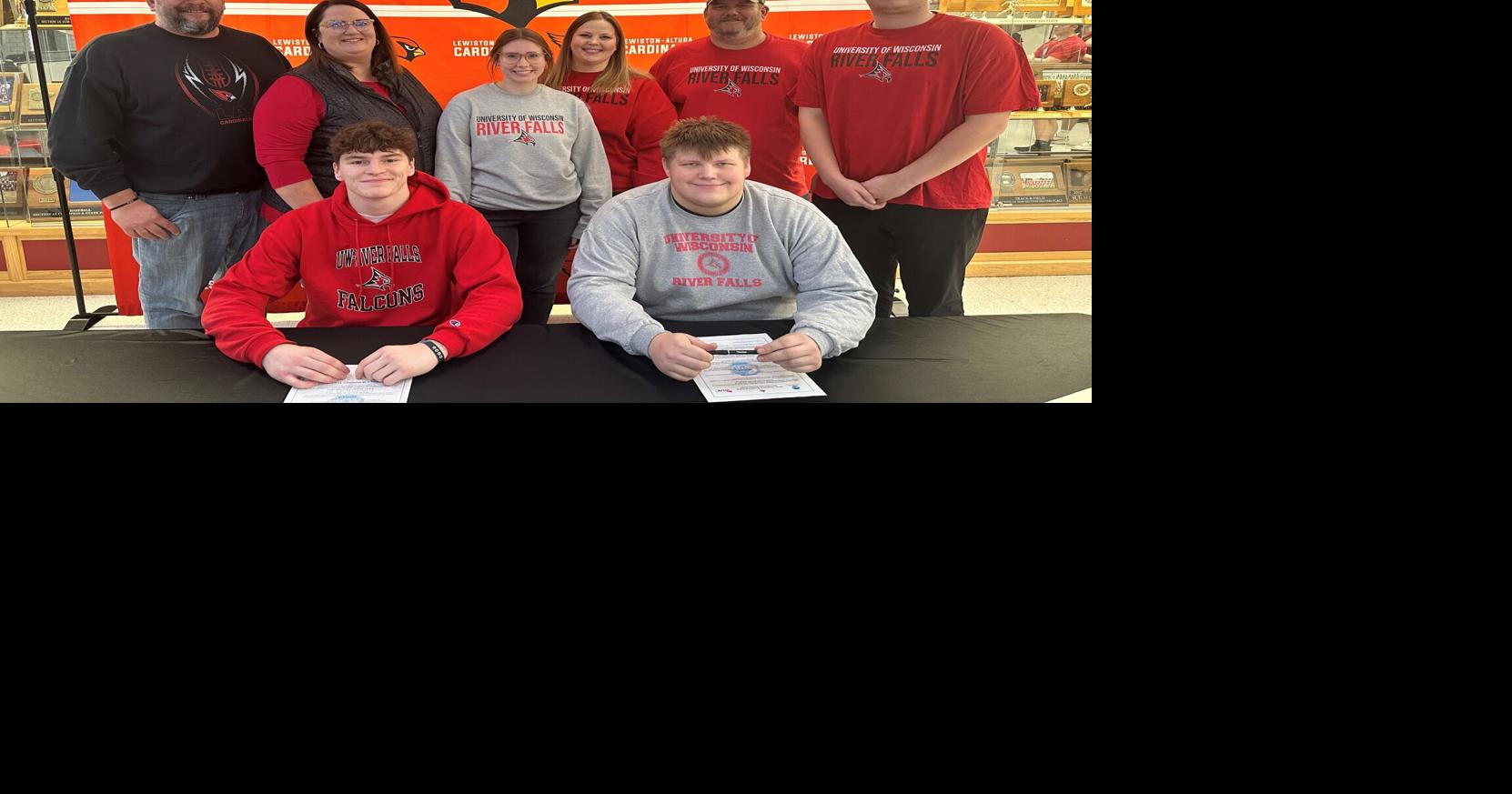 High school football: Pair of Lewiston Altura Cardinals announce
