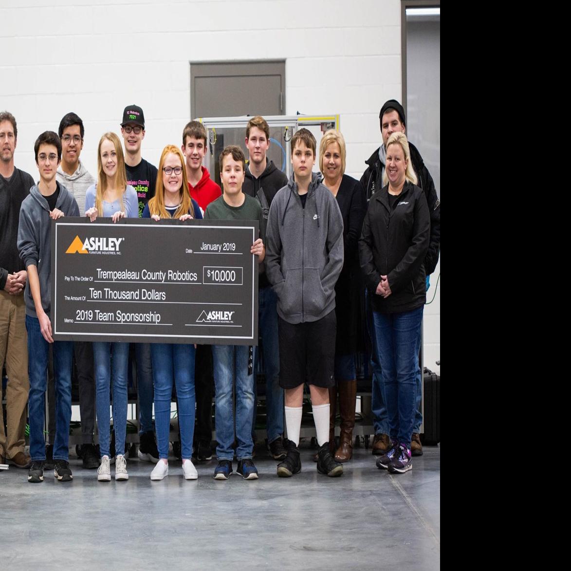 Ashley Furniture Sponsors Robotics Programs For Local School