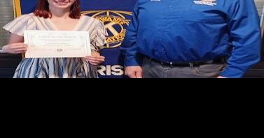 Addrianna Ellsworth recognized by Winona Sunrisers Kiwanis Club - Vimarsana News