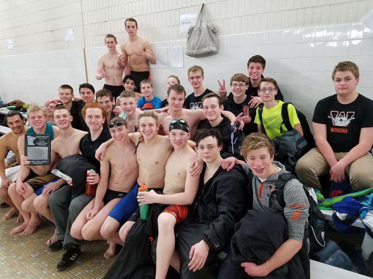 A 'true team' effort gets Winhawks boys swimmers a state meet bid