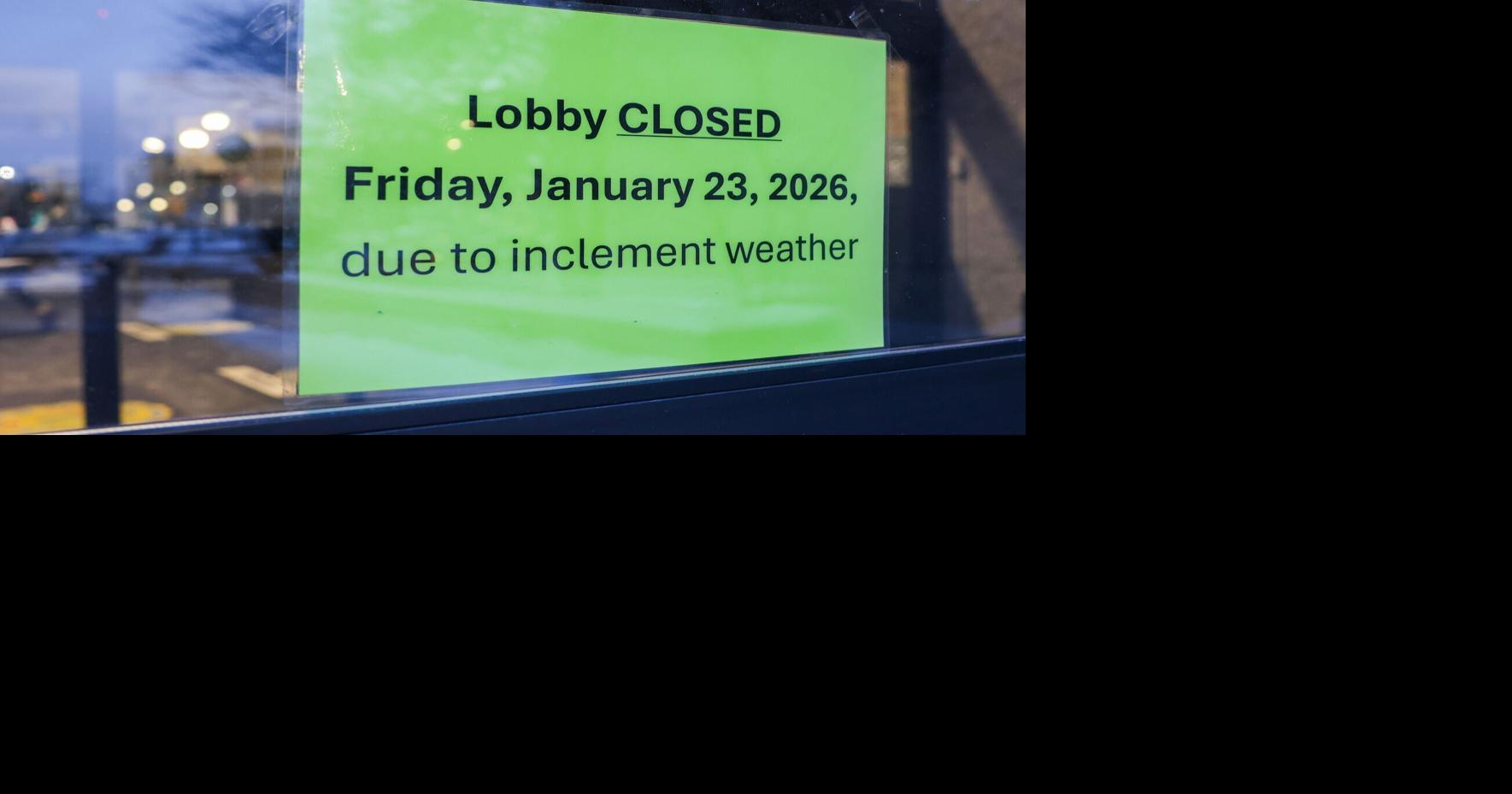 River Valley Region schools, organizations close due to cold
