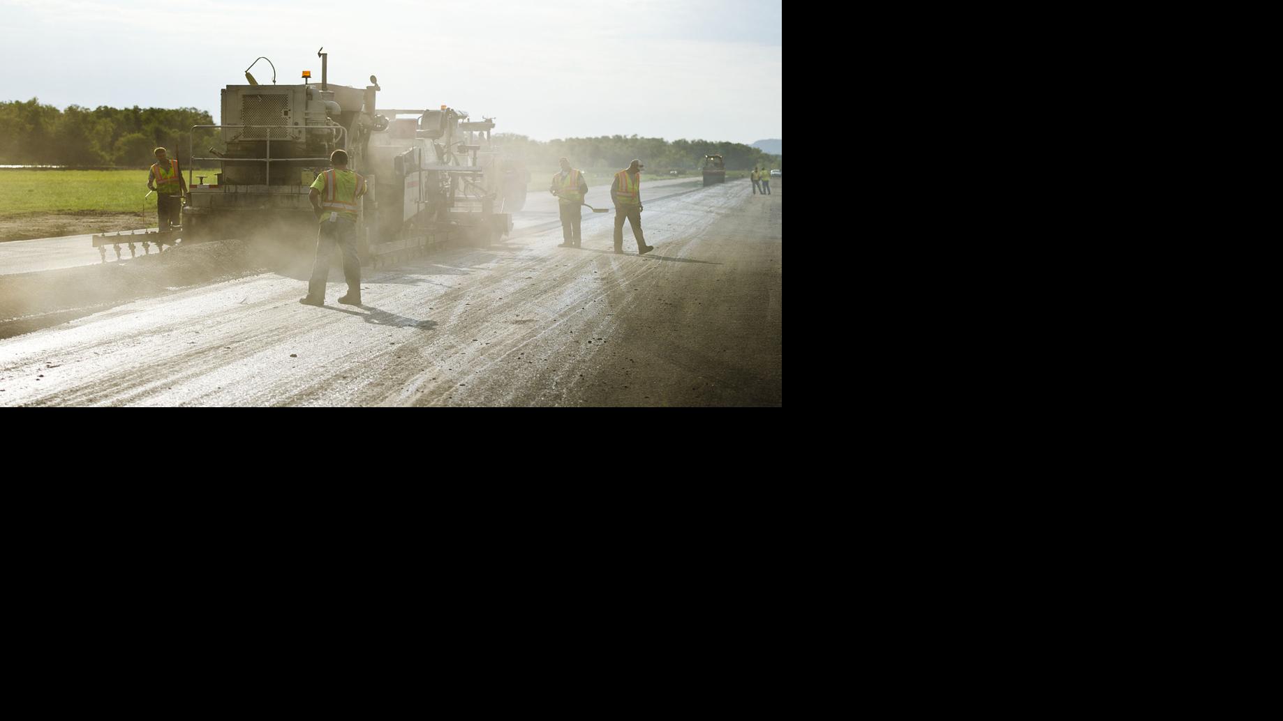 Winona airport project lifting off; asphalt work begins on 12.5M