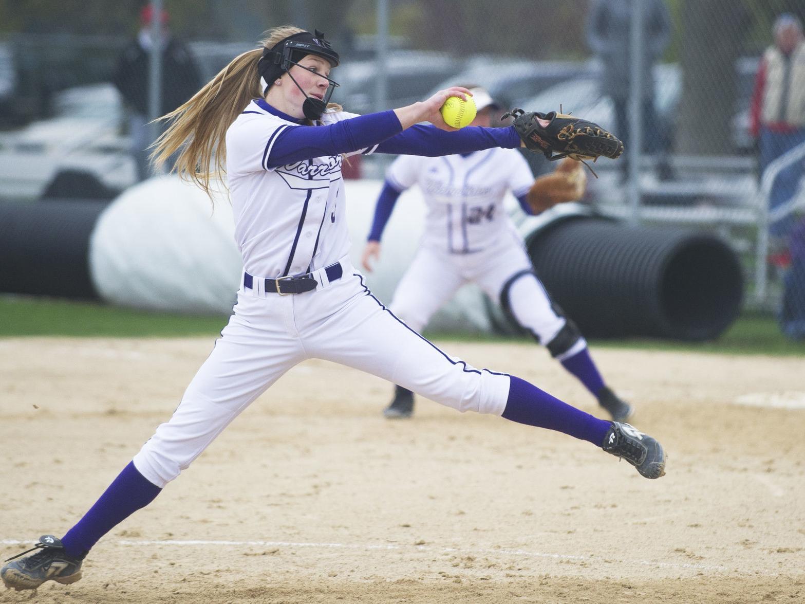 College Softball Jordyn Kleman S Two Hit Shutout Lifts Winona