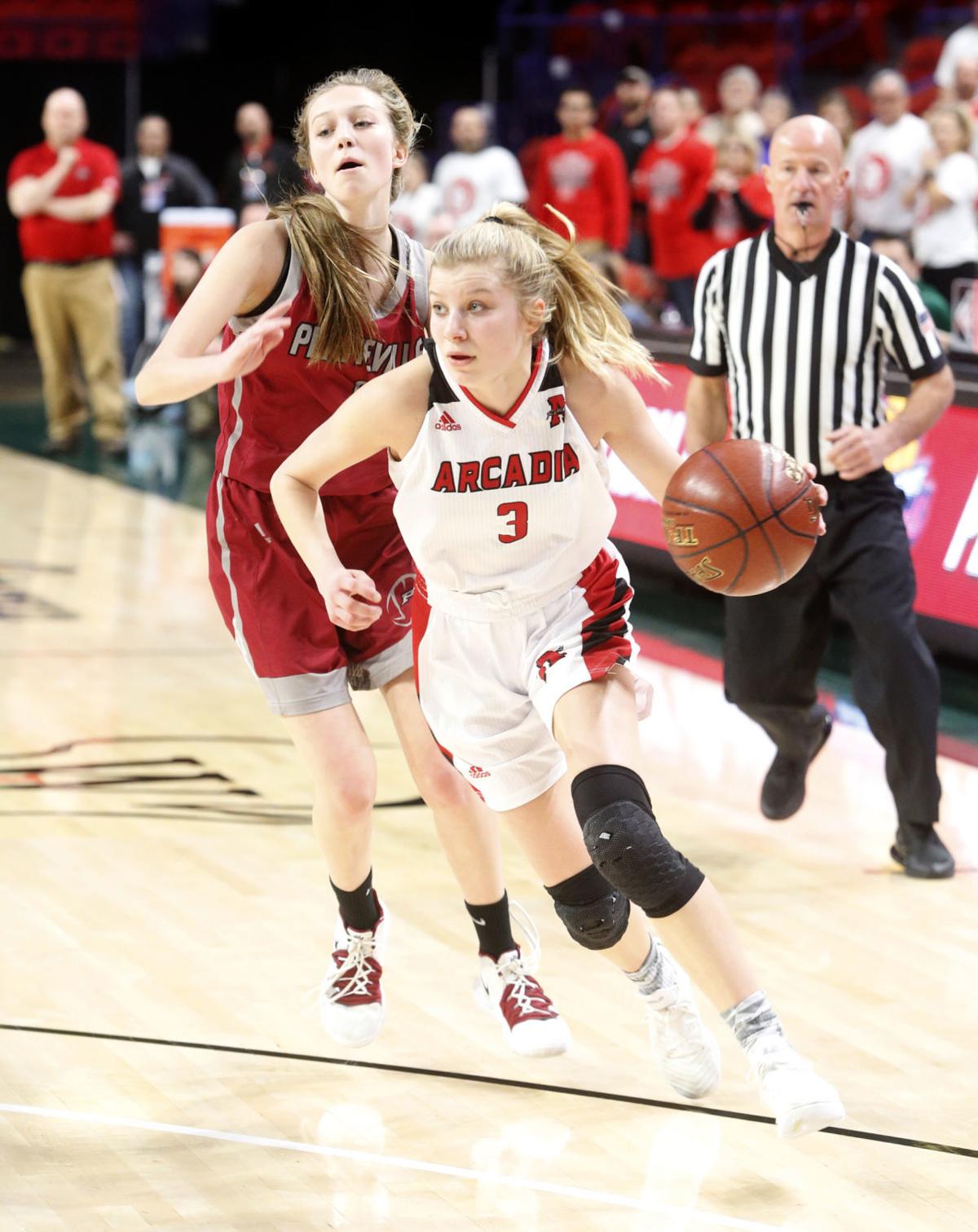 Wiaa State Girls Basketball Arcadia Falls In Division 3 Semifinal