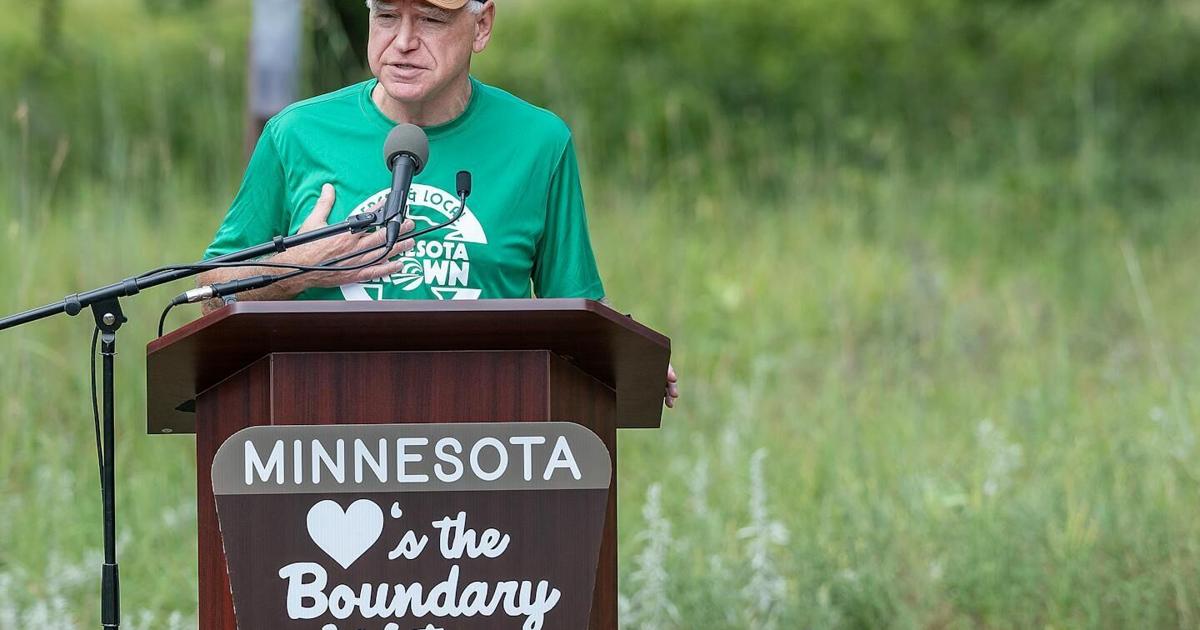 Walz officially brings Boundary Waters mining fight to the state level Chloe Johnson Star Tribune Aug 19, 2026 9 mins ago