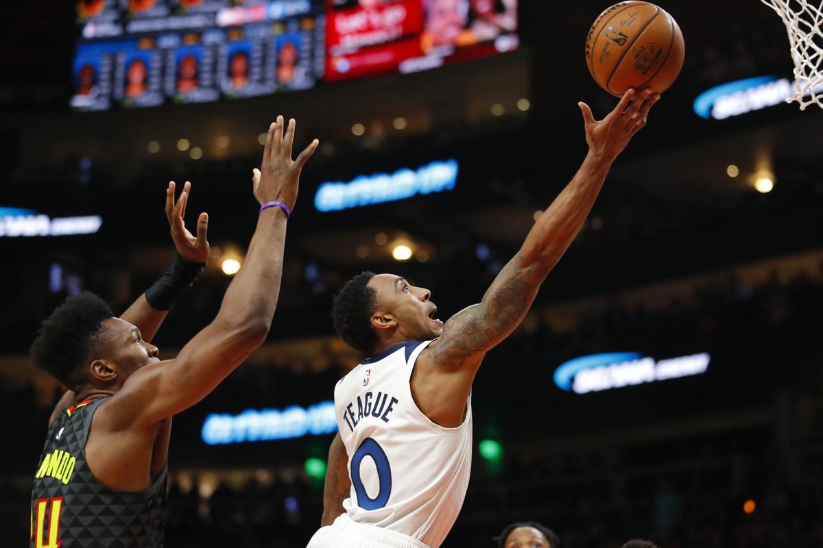 Timberwolves Hawks Basketball