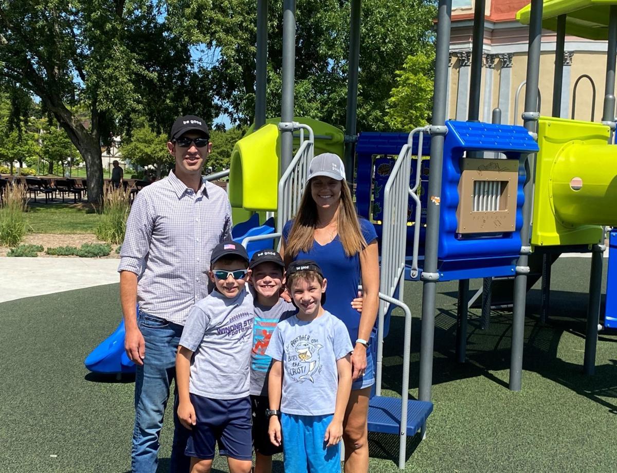 Minn. State Senator Jeremy Miller and wife start hat ...