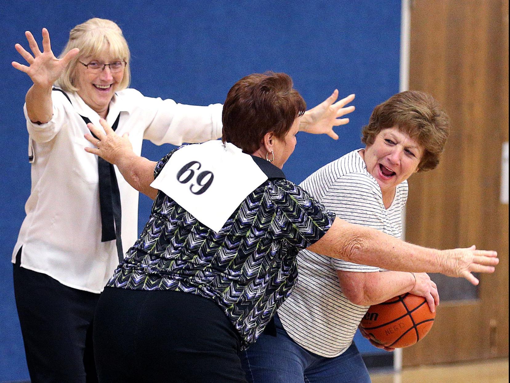 Spunky Seniors Rule The Court At Granny Basketball Lifestyles