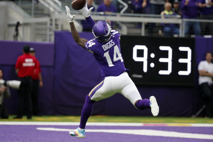 Stefon Diggs wants the Vikings to wear all purple more often