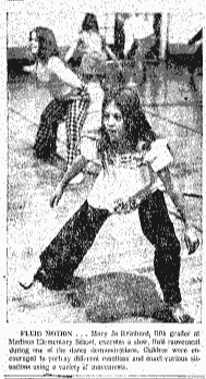 1974 physical education class